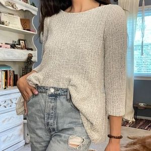 Textured Amadi / Anthropologie blouse